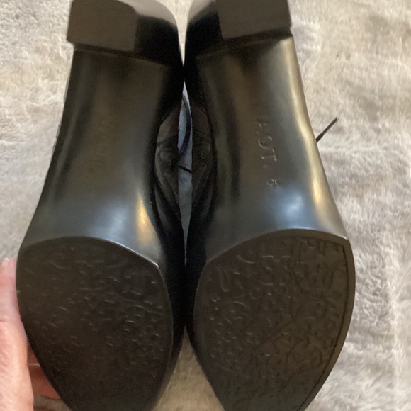 NWOT NAOT Ace up ankle boots black and grey size 36 - Picture 5 of 6